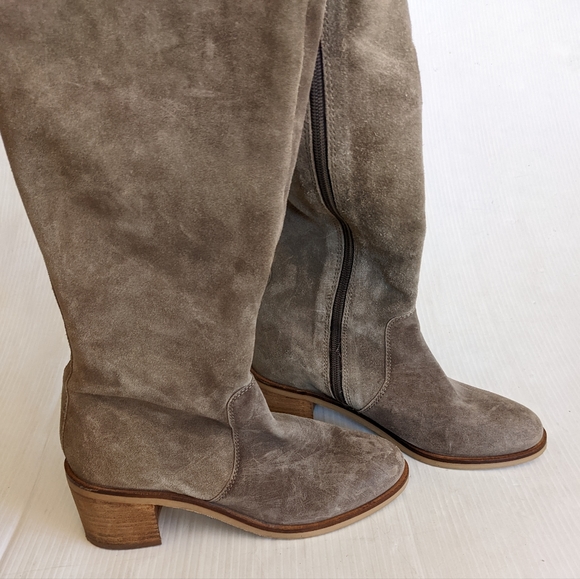 SEYCHELLES Anthropologie Overheard Over-The-Knee Suede Boots - Picture 8 of 14